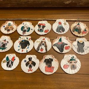 Puppy ornaments & strolling stuffers